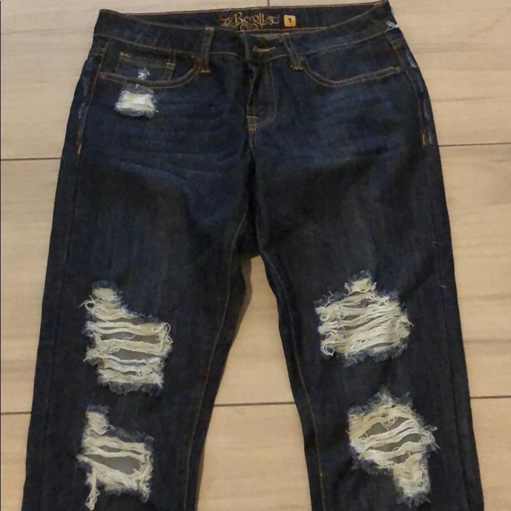 Revolt Ripped Jeans - Picture 2 of 4